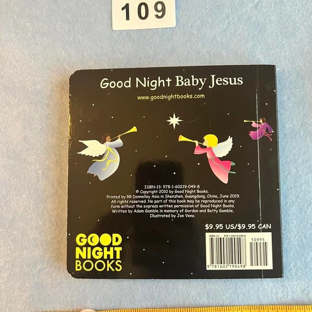 Good Night Baby Jesus board book, Excellent Condition